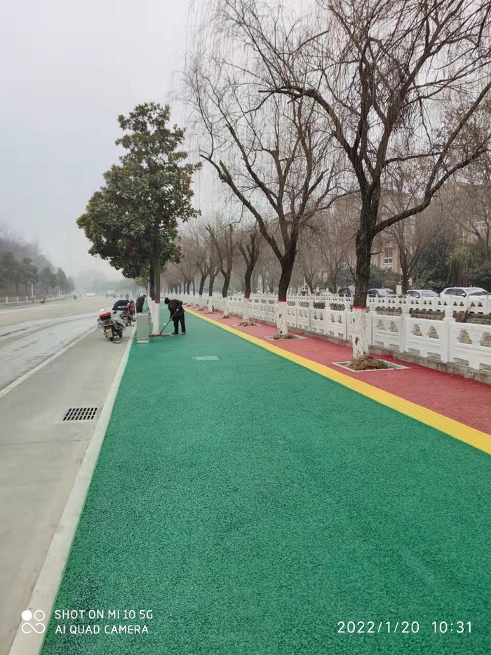 南湾湖风景区透水地坪